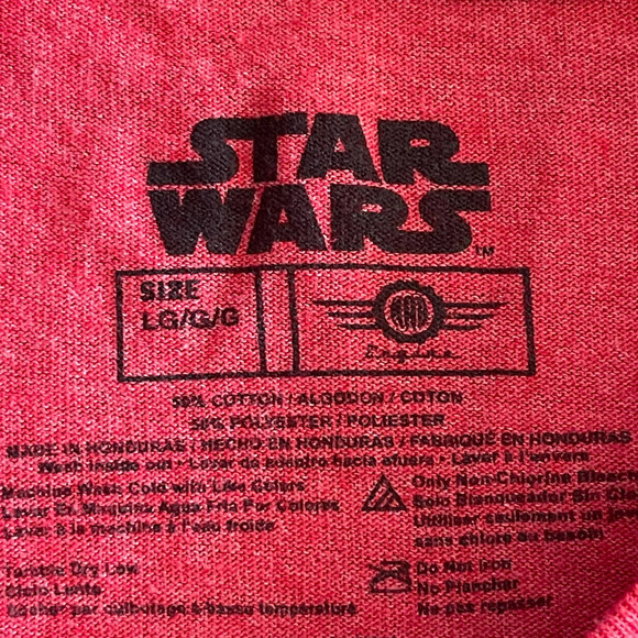 Star Wars Christmas Tee Shirts Lot of 02 Size Large - Picture 3 of 9